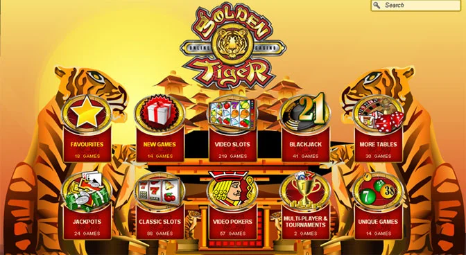 Golden Tiger Casino mobile casino app